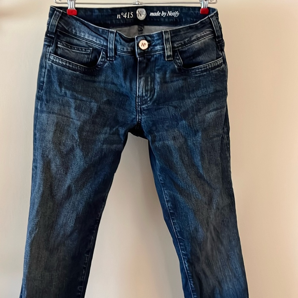 Nfy by Notify Denim, size 30, dark wash, straight leg